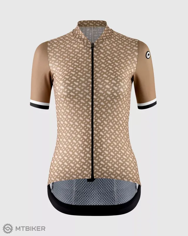 Zlevněný ASSOS BOSS UMA GT S11 Monogram dámský dres, camel