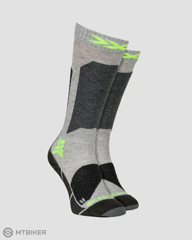 Levný X-BIONIC X-SOCKS SKI DISCOVER OTC JR dětské lyžařské ponožky, šedá