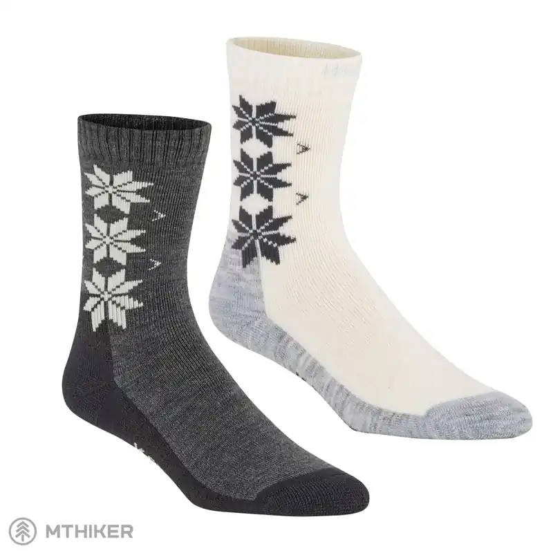 Zlevněný Kari Traa KT Wool dásmě ponožky, 2 pack, dus