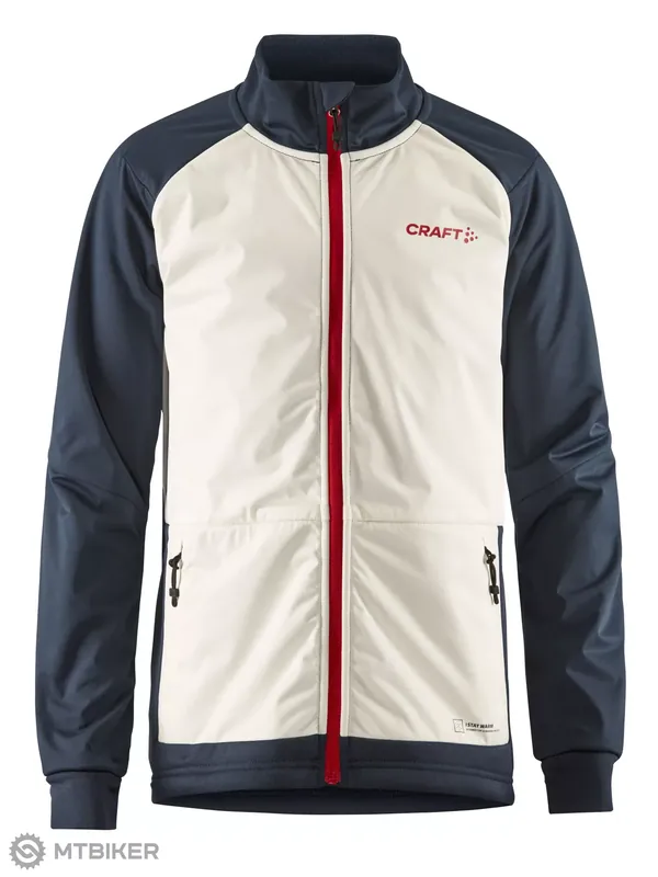 Craft CORE Warm XC dětská bunda, modrá Must-Have