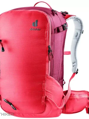 Tovární Cena deuter Freerider 28 SL dámský batoh, 28 l, hibiscus/ruby