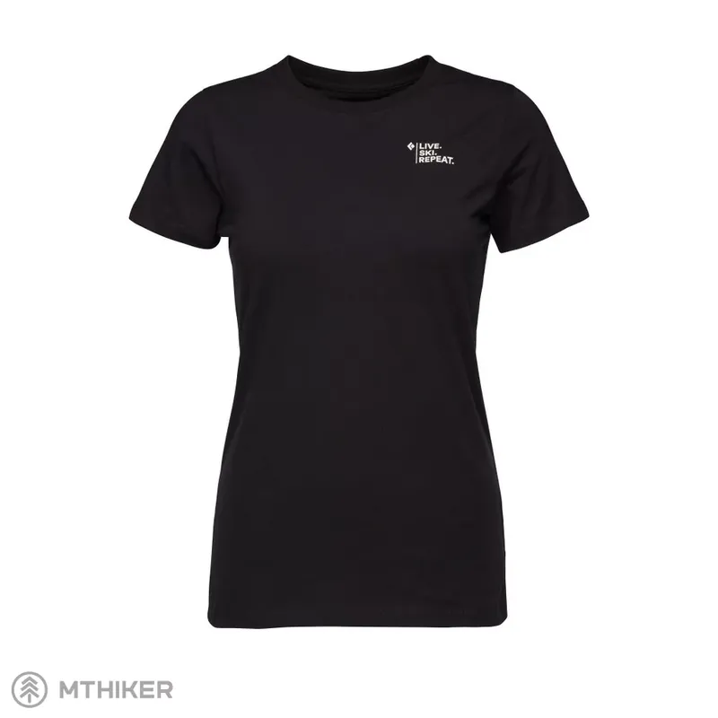 Bezpečná Platba Black Diamond SKI MOUNTAINEERING TEE dámské triko, černá