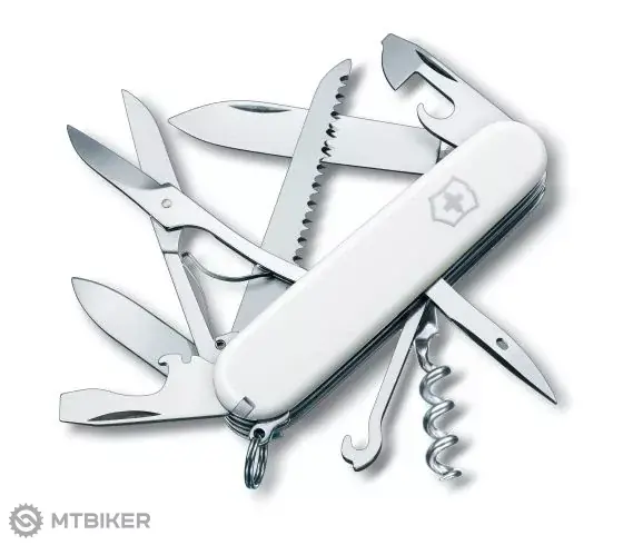 Poslední Šance Victorinox Huntsman kapesní nůž, bílý