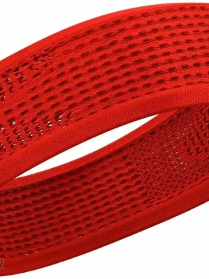 COMPRESSPORT Thin On/Off čelenka, červená Must-Have