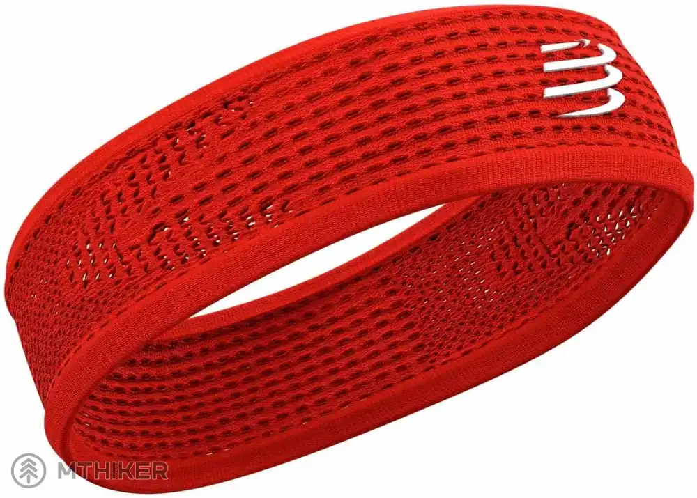 COMPRESSPORT Thin On/Off čelenka, červená Must-Have