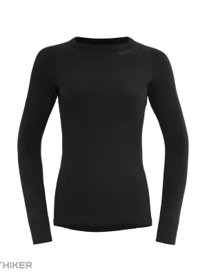 Devold Duo Active Merino 205 dámské tričko, černé Sezónní Sleva