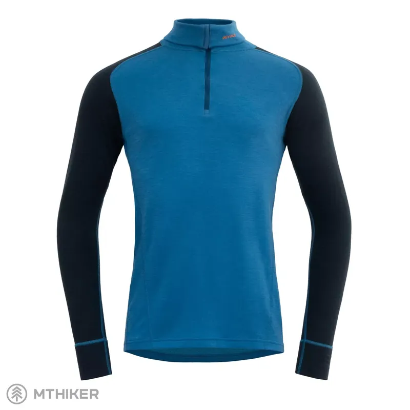 Devold Duo Active Merino 205 Zip Neck tričko, blue/ink Novinka