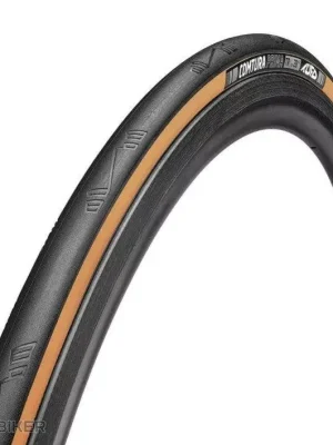 Sezónní Sleva TUFO COMTURA PRIMA 700x25C plášť, TR, kevlar, černá/béžová