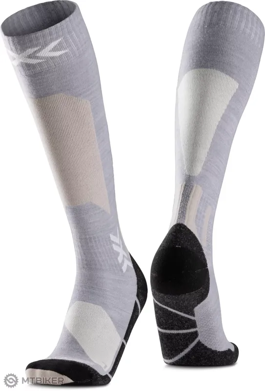 X-BIONIC X-SOCKS SKI DISCOVER MERINO OTC lyžařské ponožky, šedá Nejlepší Cena