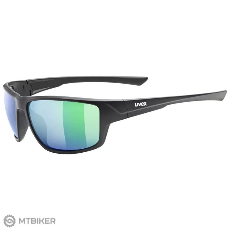 Výprodej uvex Sportstyle 230 brýle, black matt/mirror green