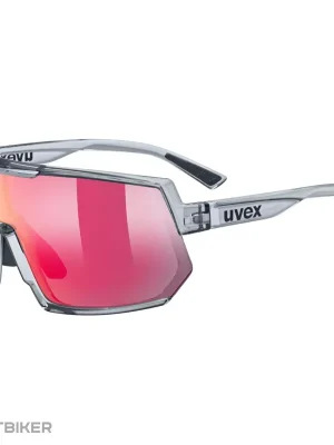 uvex sportstyle 235 brýle, smoke trans./mirror red Akční Nabídka