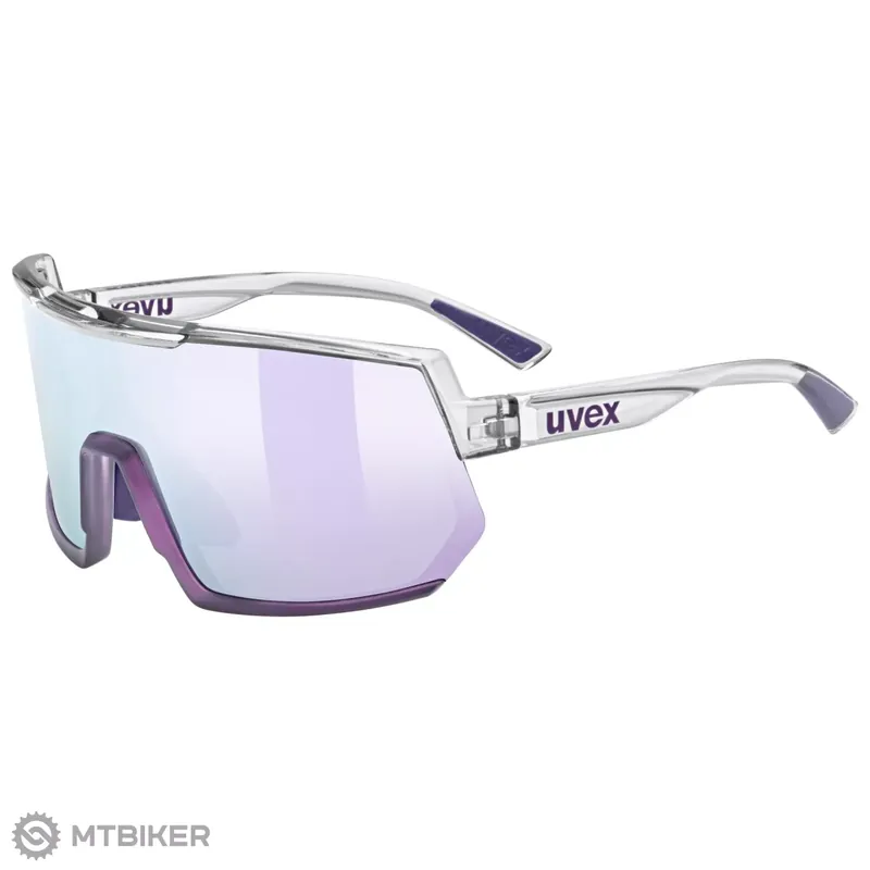 uvex sportstyle 235 brýle, clear met purple/mirror lav Finální Výprodej
