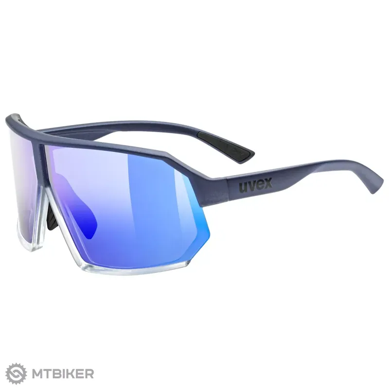 uvex sportstyle 237 brýle, met blue clear/mirror blue Autentický
