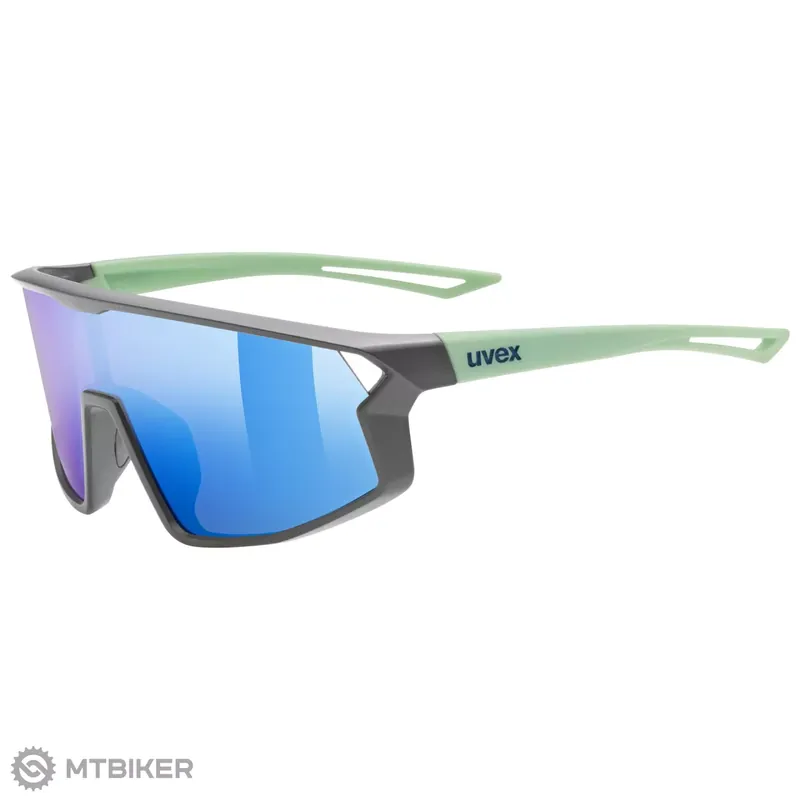 uvex Skyryse jr. juniorské brýle, grey-green matt/mirror blue Akční Nabídka
