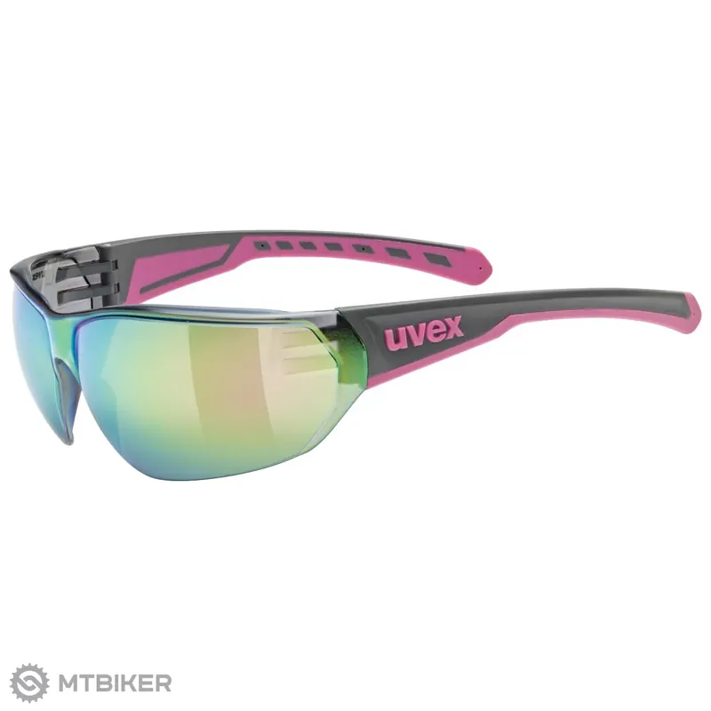 Omezená Nabídka uvex equate brýle, grey/pink matt/mirror pink