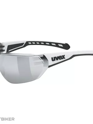 Značkový uvex equate brýle, white matt/mirror silver