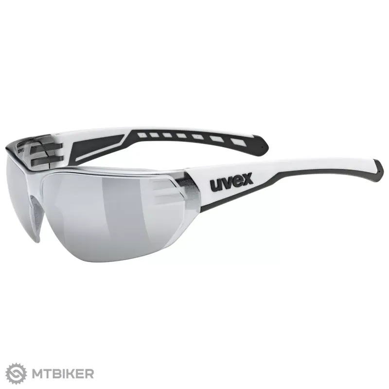 Značkový uvex equate brýle, white matt/mirror silver