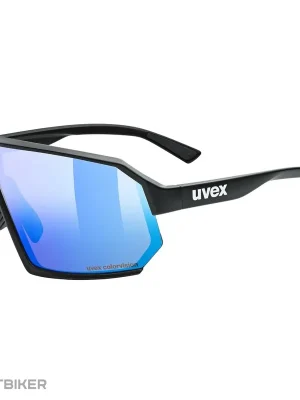 uvex sportstyle 237 CV brýle, black matt/mirror blue Výhodná Nabídka