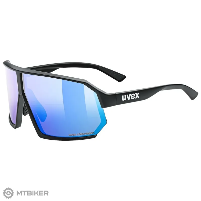 uvex sportstyle 237 CV brýle, black matt/mirror blue Výhodná Nabídka