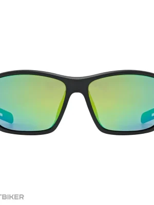 uvex Sportstyle 806 brýle, black matt/mirror green Vrácení Zdarma