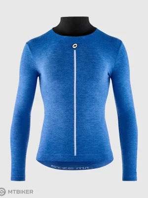 Výhodná Nabídka ASSOS Ultraz Winter LS Skin Layer P1 tričko, calypso blue