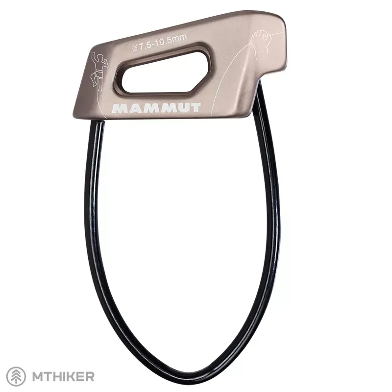 Mammut Grag Light Belay jištění, šedá Víkendová Akce
