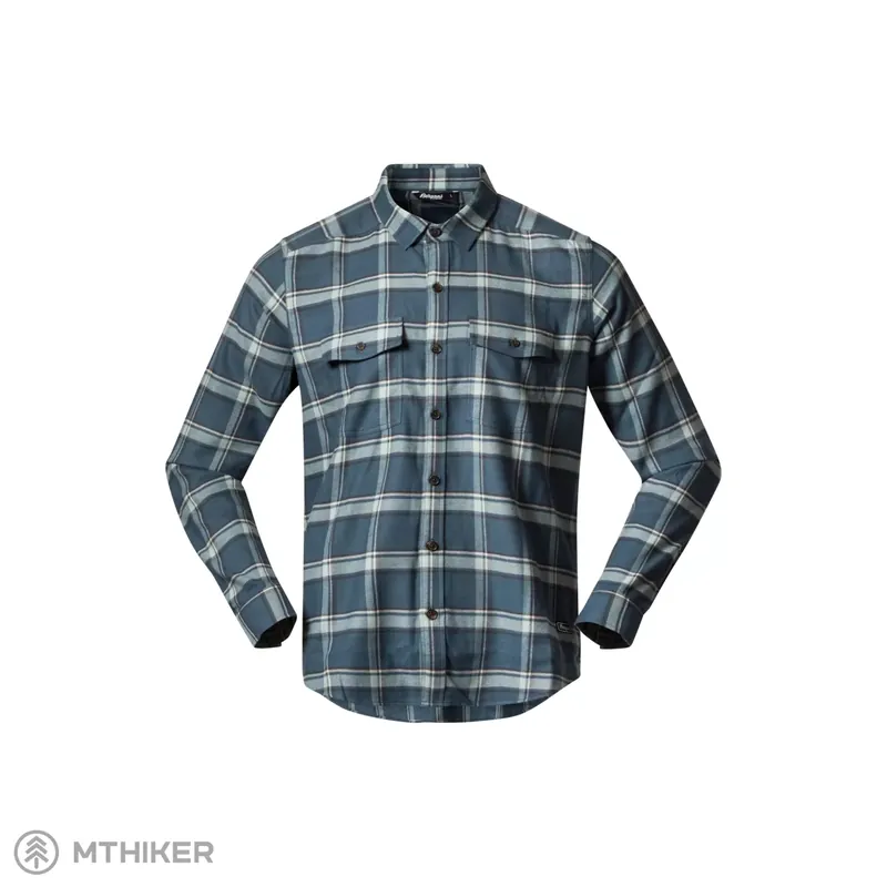 Nízká Cena Bergans Tovdal košile, solid dark grey