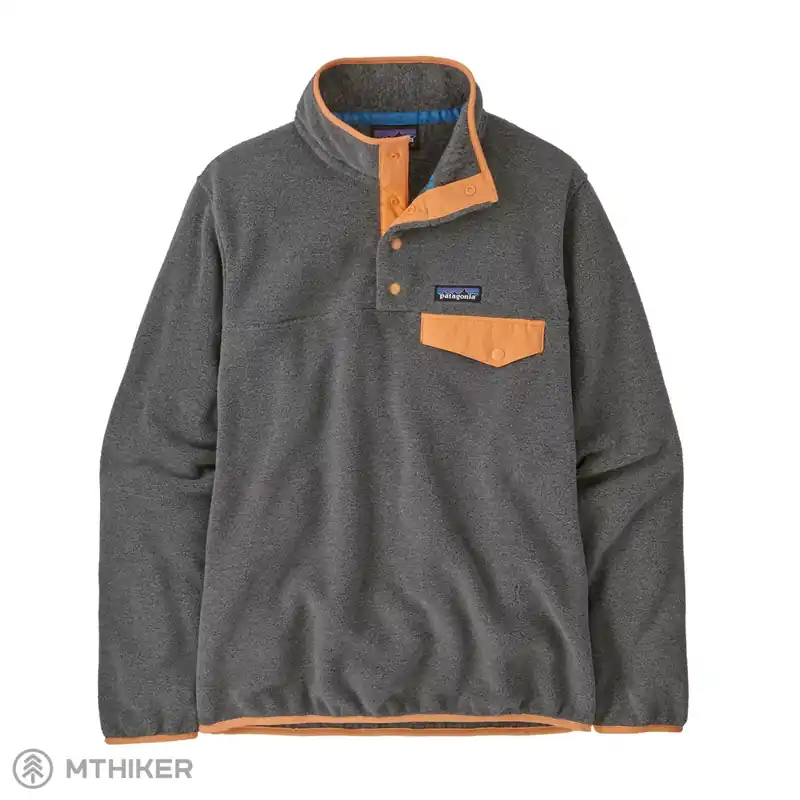 Vrácení Zdarma Patagonia Lightweight Synchilla® Snap-T dámská mikina, nickel w/vivid apricot