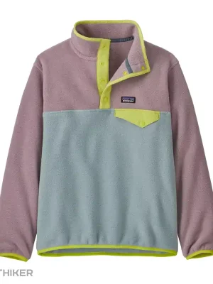 Patagonia Lightweight Synchilla® Snap-T dětská mikina, thermal blue Víkendová Akce