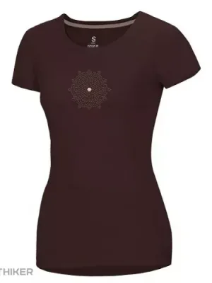 OCÚN Raglan T dámské tričko, mandala chocolate Hit Sezóny
