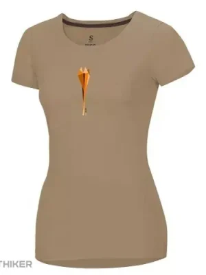Omezená Nabídka OCÚN Raglan T dámské tričko, cubism flower irish cream