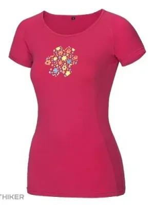 Tovární Cena OCÚN Bamboo Meadow dámské tričko, rose pink