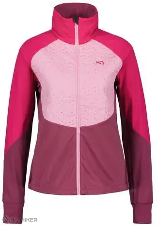 Zlevněný Kari Traa Louise Hybrid dámská bunda, plum