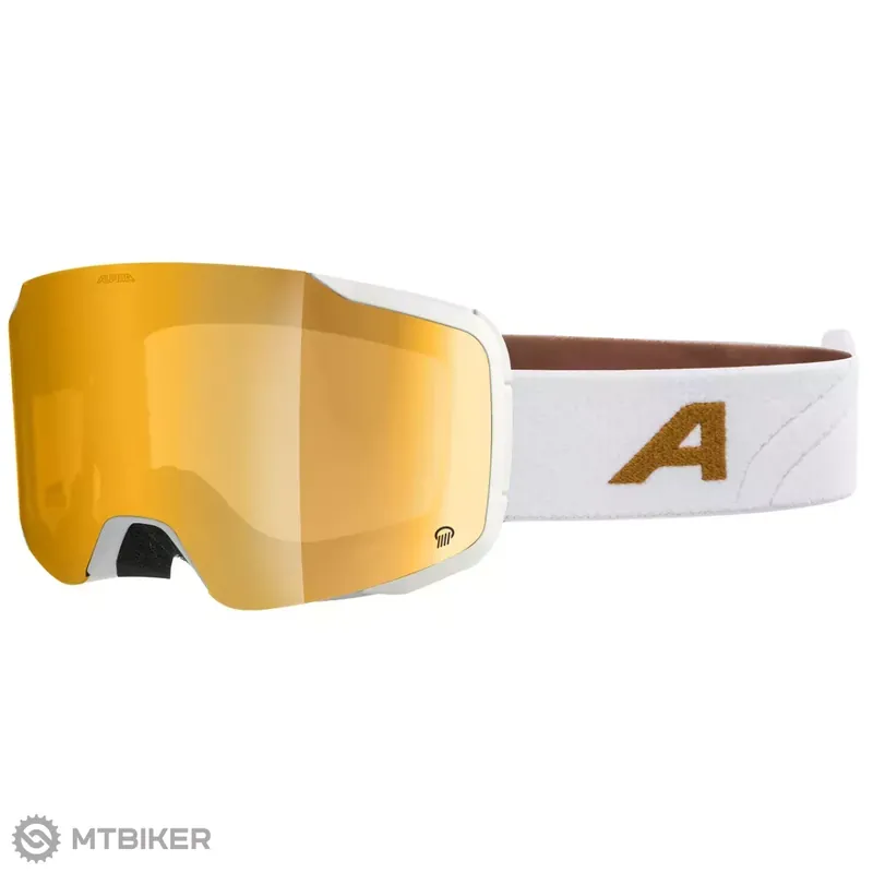 Nejprodávanější ALPINA TAOS Q brýle, white gold/mirror gold