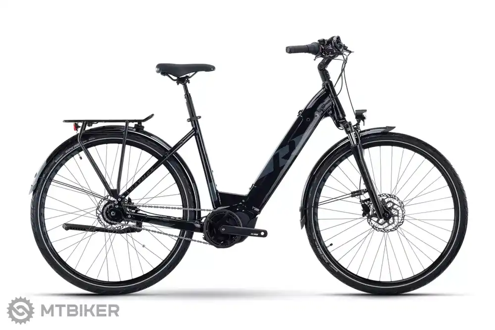Rychlé Dodání Raymon CityRay E 7.0 8G Nexus CB 28 elektrokolo, black/dark grey