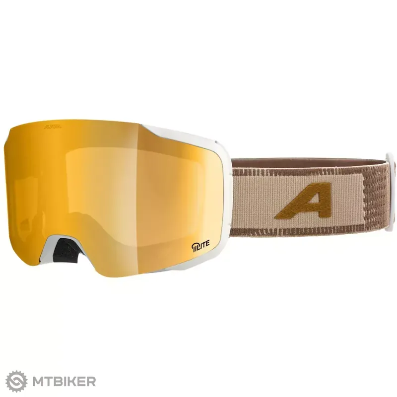 ALPINA TAOS Q-LITE brýle, white earth matt/mirror gold Sezónní Sleva