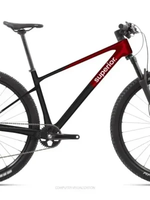 Zlevněný Superior XP 9.6 29 kolo, matte carbon/red carbon