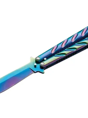 Böker nůž Magnum Balisong Rainbow 06EX401 Značkový