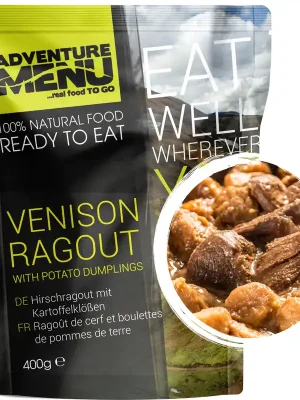 Omezená Nabídka Adventure menu Jelení ragú s bramborovými knedlíčky 400g