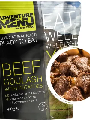 Adventure menu Hovězí guláš s bramborem 400g Must-Have