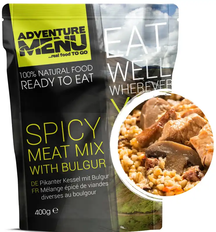 Adventure menu Pikantní kotlík s bulgurem 400g Expresní Doručení
