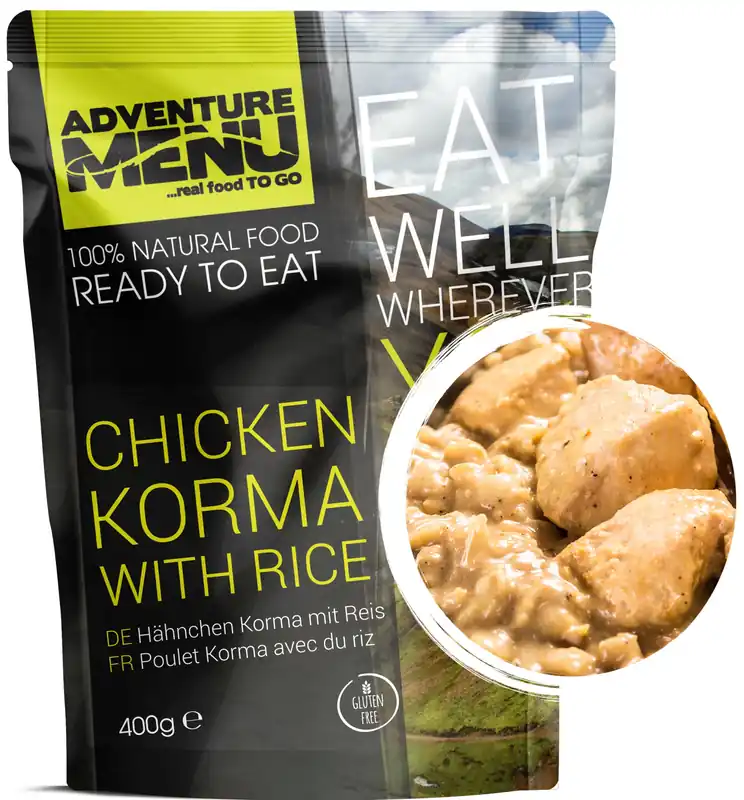 Objednat Nyní Adventure menu Kuřecí na divoko s rýží 400g