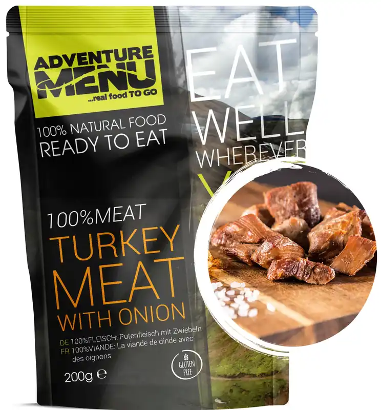 Adventure menu Krůtí maso na cibulce 200g Nakupujte Hned