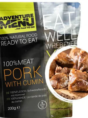 Adventure menu Vepřové maso na kmíně 200g Cenově Výhodný