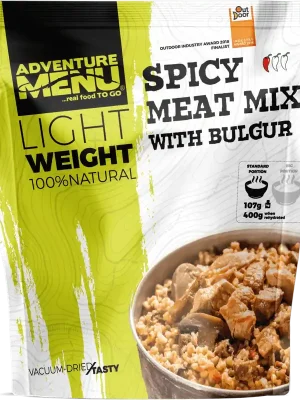 Poslední Šance Adventure menu Pikantní kotlík s bulgurem 107g standard porce