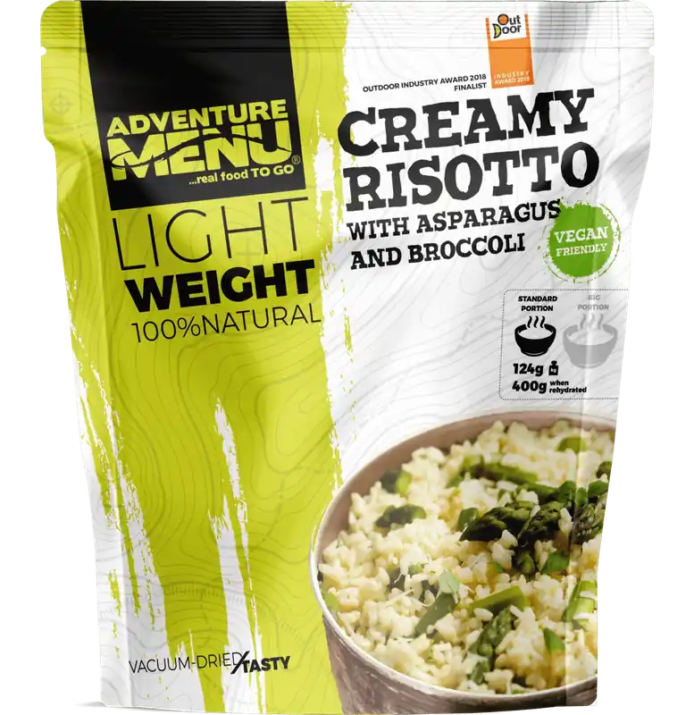 Super Cena Adventure menu Krémové rizoto s chřestem a brokolicí 124g standard porce