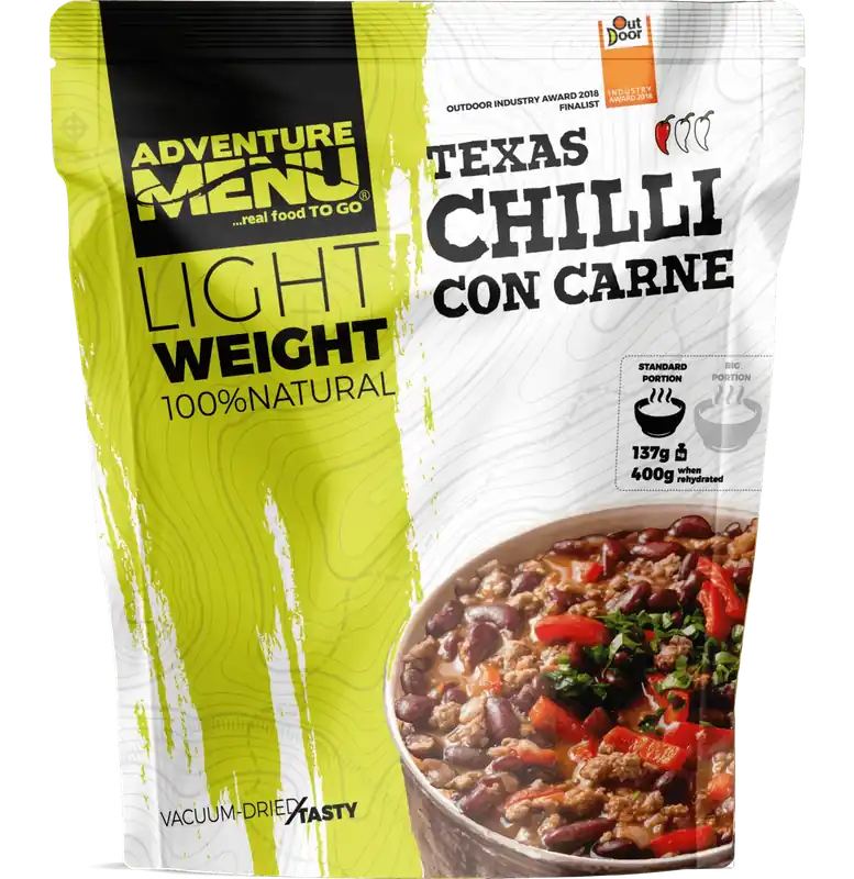 Adventure menu Chilli con carne 157g velká porce Zlevněný