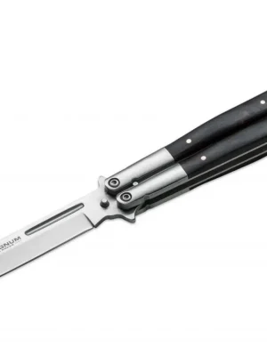 Finální Výprodej Böker nůž Magnum Balisong Wood 06EX400