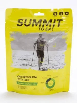 Summit to eat Kuře Fajita s rýží velká porce 213g nakup jídlo min. za 2000Kč, použij kod "jidlo10" a získej slevu 10% Cenově Výhodný