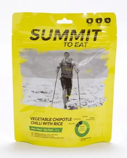 Summit to eat Vegetariánské Jalapeno s rýží velká porce 217g nakup jídlo min. za 2000Kč, použij kod "jidlo10" a získej slevu 10% Ověřený